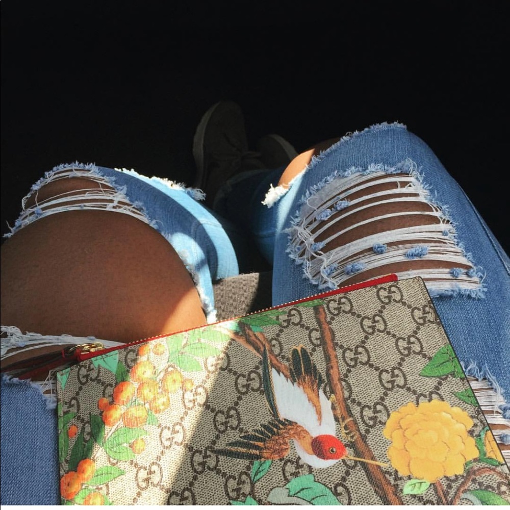 AUTHENTIC Gucci Tian Clutch